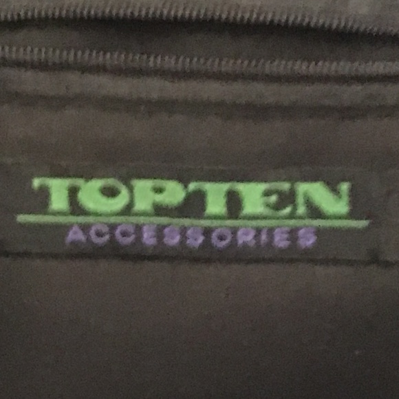 TopTen Crossbody Woven Drawstring Bucket Bag - New - Picture 5 of 10